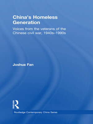 cover image of China's Homeless Generation